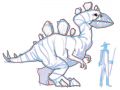Rough Concept Sketch – Dinosaur (2006)